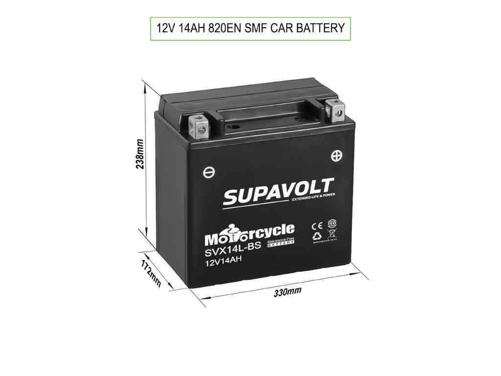 Motorcycle Batteries Motorcycle Batteries SVX14L-BS