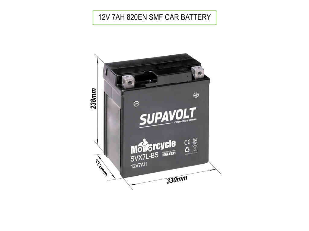 Motorcycle Batteries Motorcycle Batteries SVX7L-BS