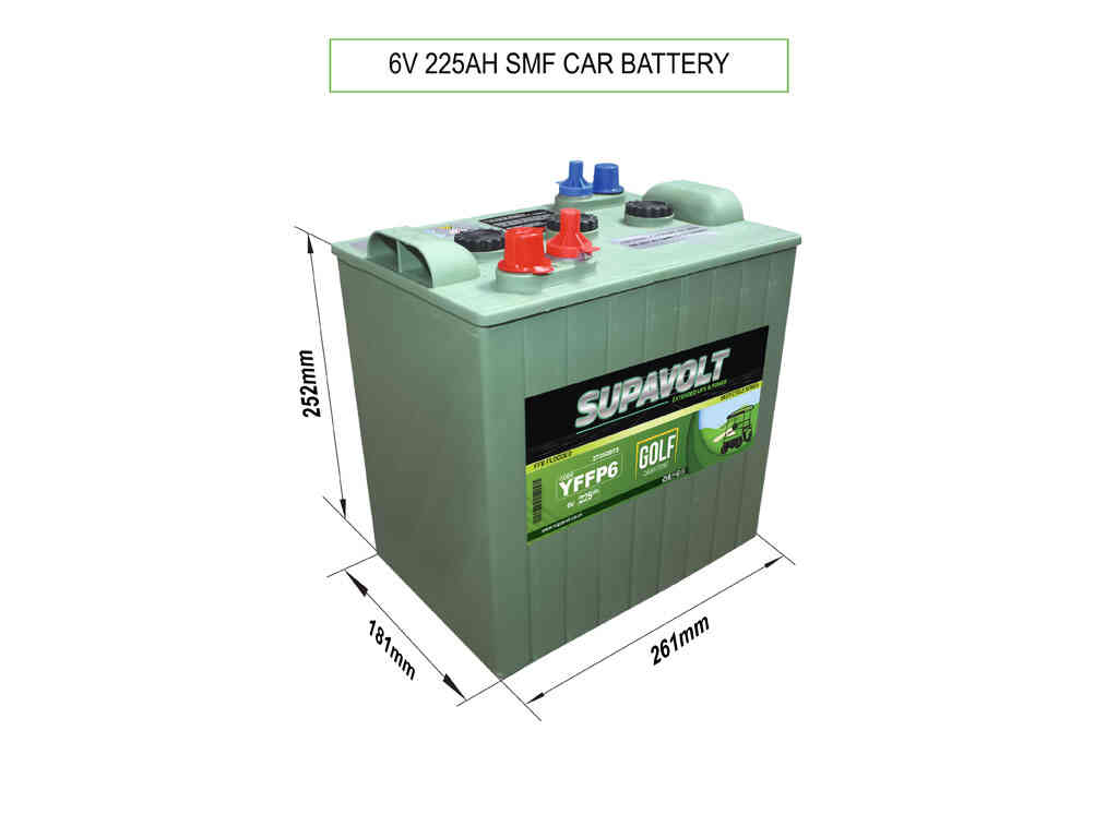 Golf Cart Batteries Golf Cart Batteries YFFP6-225