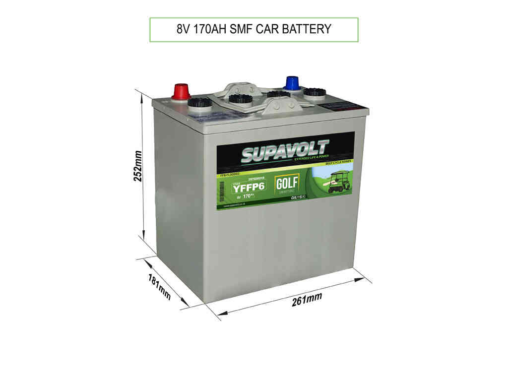 Golf Cart Batteries Golf Cart Batteries YFFP8-170